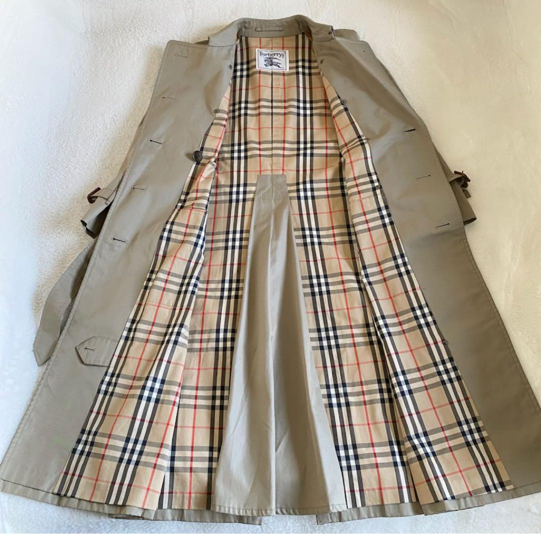 Burberrys トレンチコート ノバチェック ベルト付き ベージュ M
