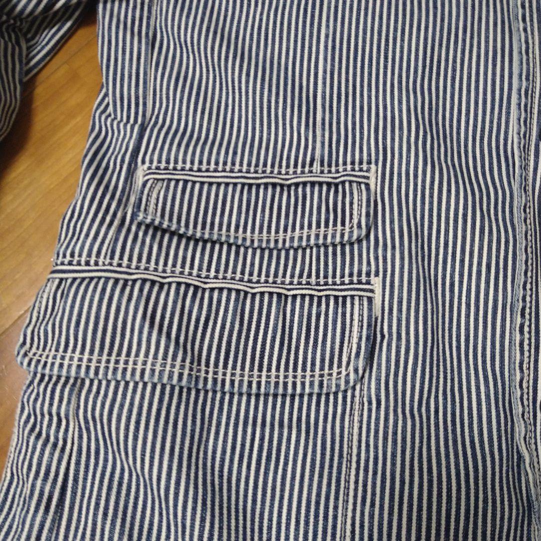 GAP　ギャップ　ヒッコリー　ストライプ　ジャケット