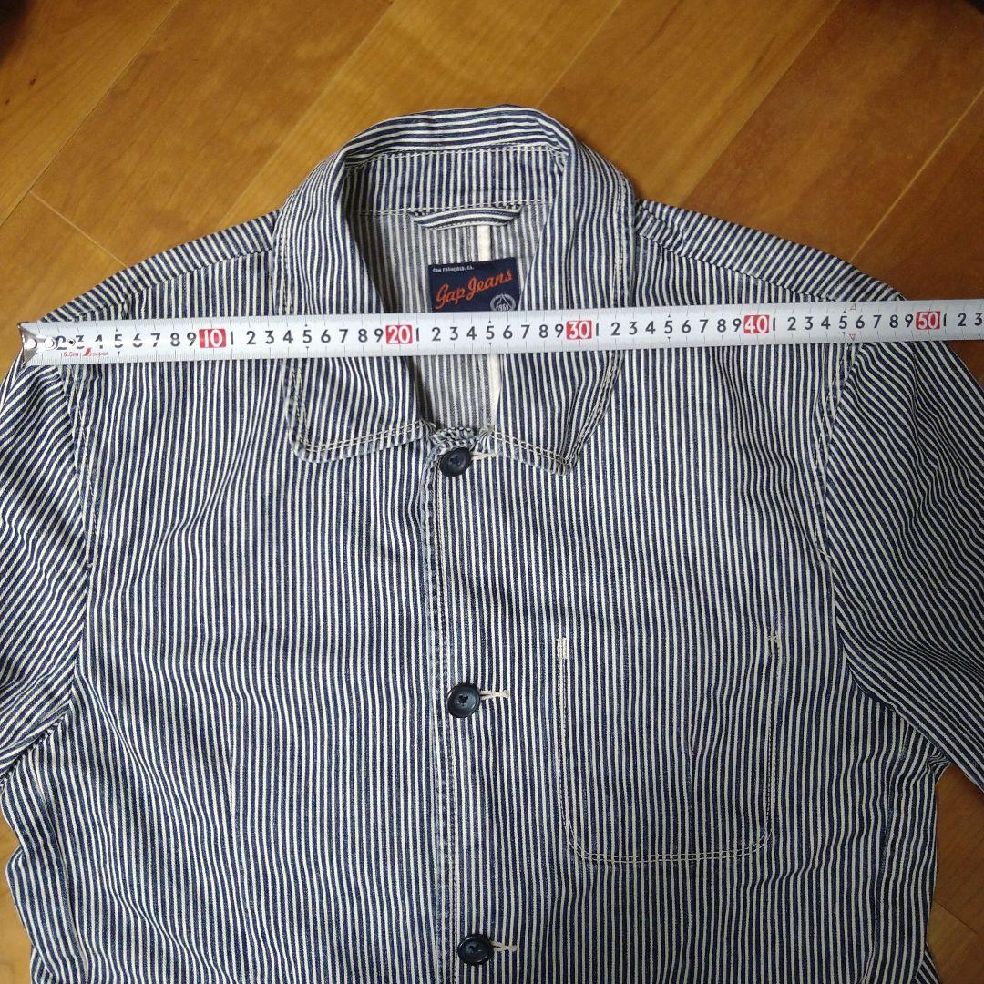 GAP　ギャップ　ヒッコリー　ストライプ　ジャケット