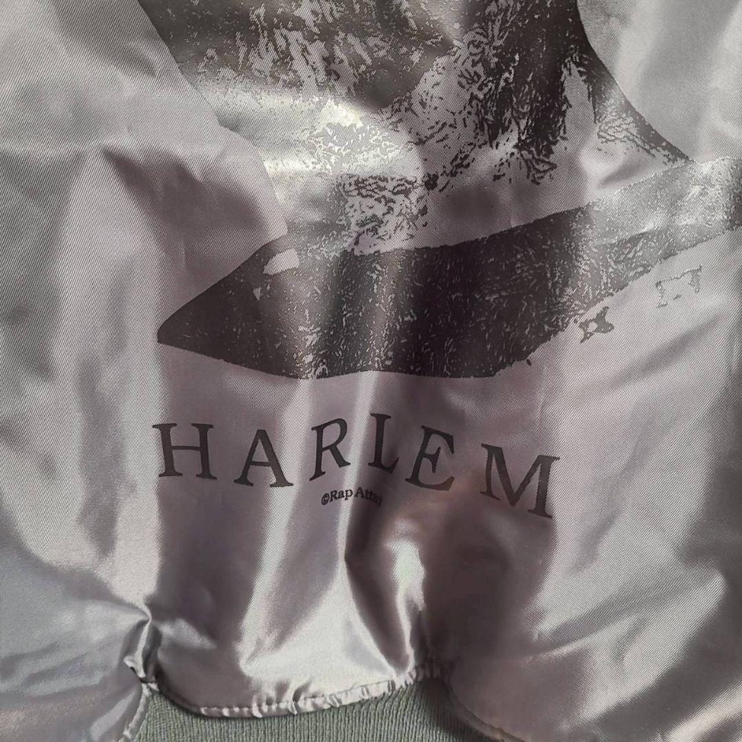 ラップアタック Harlem MA-1 ジャケット ダッパーダン 似顔絵 ロゴ