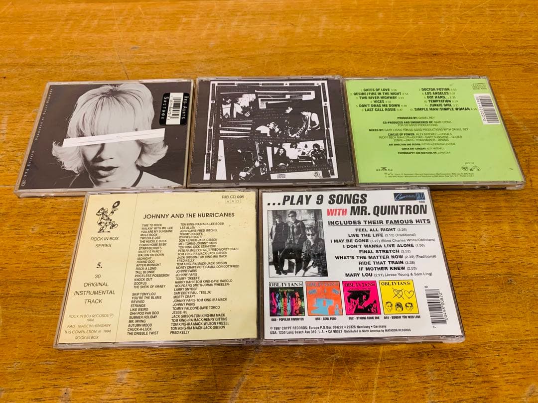 k0312-36★CD 洋楽 ジャンル色々 RED AUNTS 等まとめて10点
