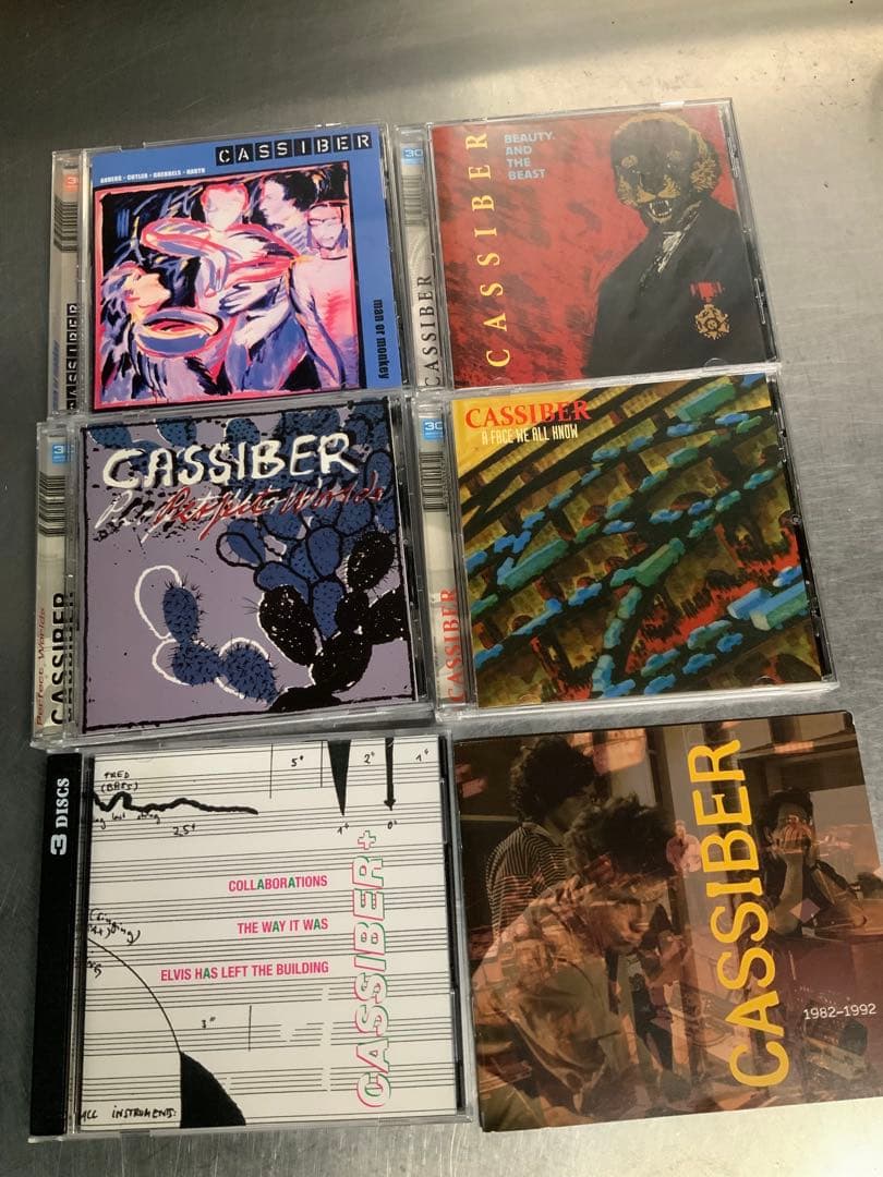 カシーバー Cassiber★1982−1992 6CD＋DVD 良好