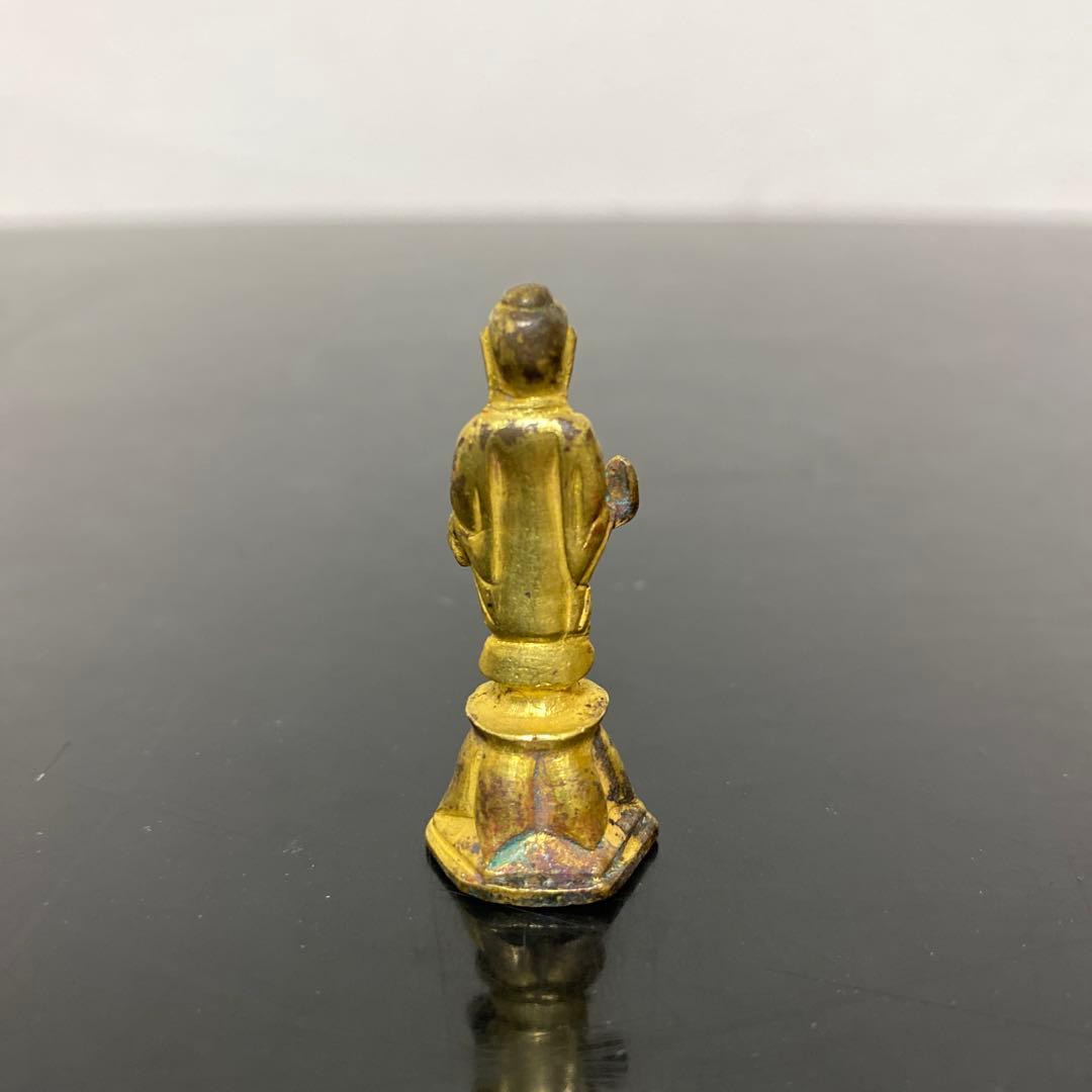 仏教美術 朝鮮 金銅仏 古銅新羅仏 如来立像 高麗仏