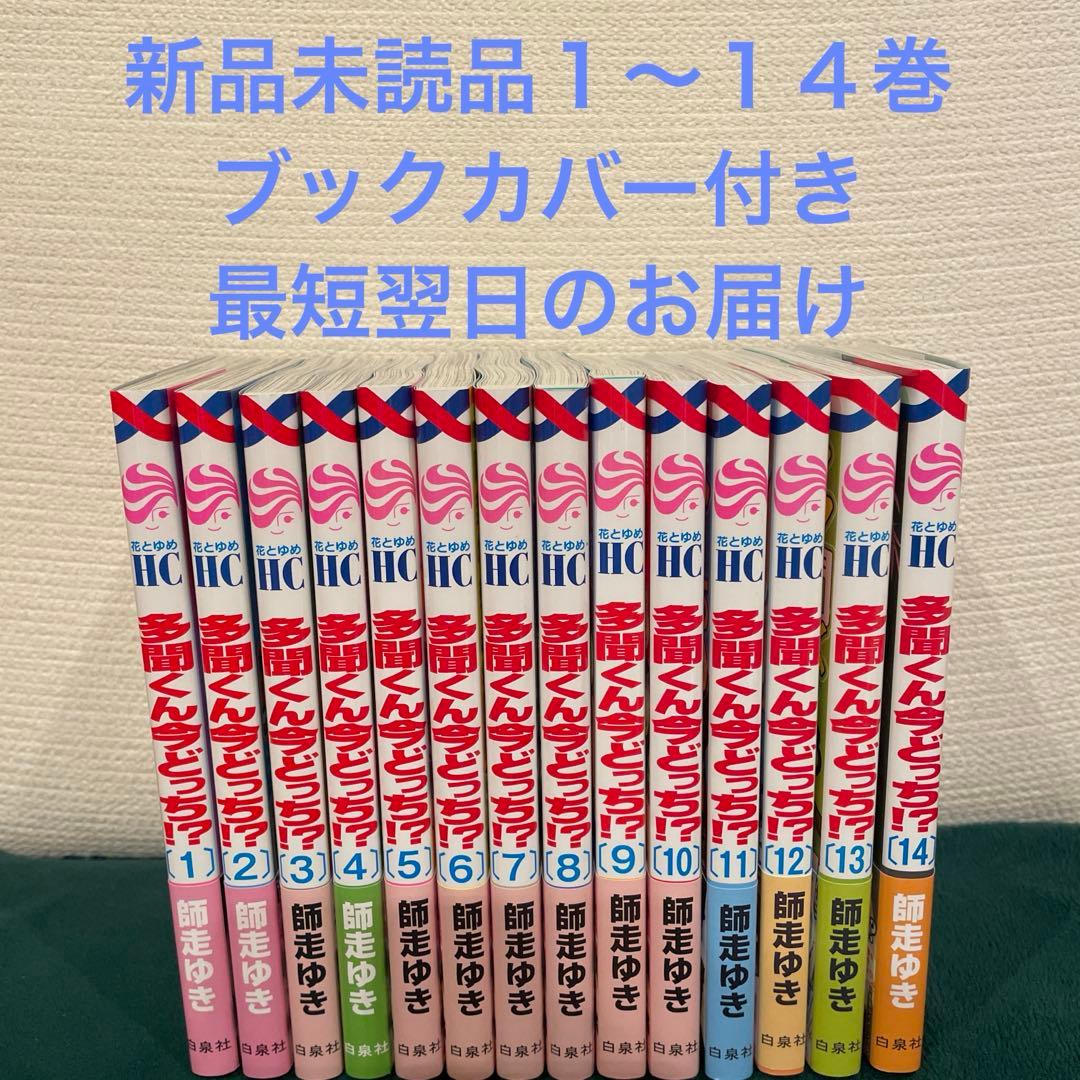 多聞くん今どっち！？　１〜１４巻　新品未読品　全巻セット