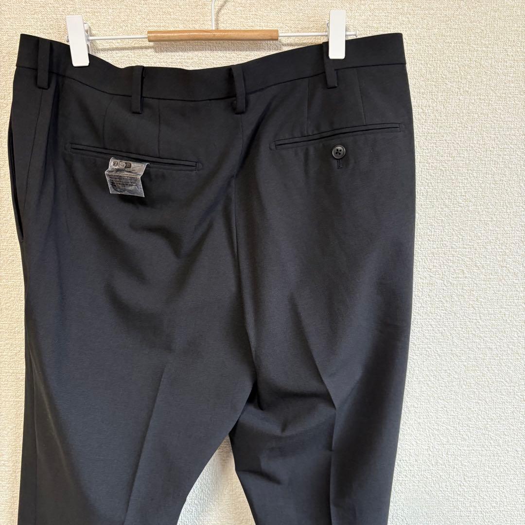【超美品】ユニクロ　感動ジャケット　ウールライク　ブラック　セットアップXL