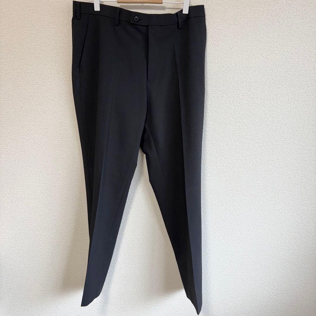 【超美品】ユニクロ　感動ジャケット　ウールライク　ブラック　セットアップXL