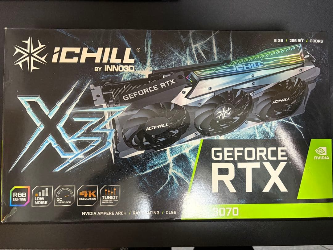 グラフィックボード・グラボ・ビデオカード iCHILL GeForce RTX 3070 (INNO3D)