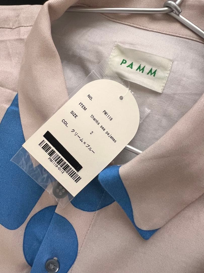 PAMM thanks sea パジャマ 【新品】【限定ステッカー付】 Mサイズ