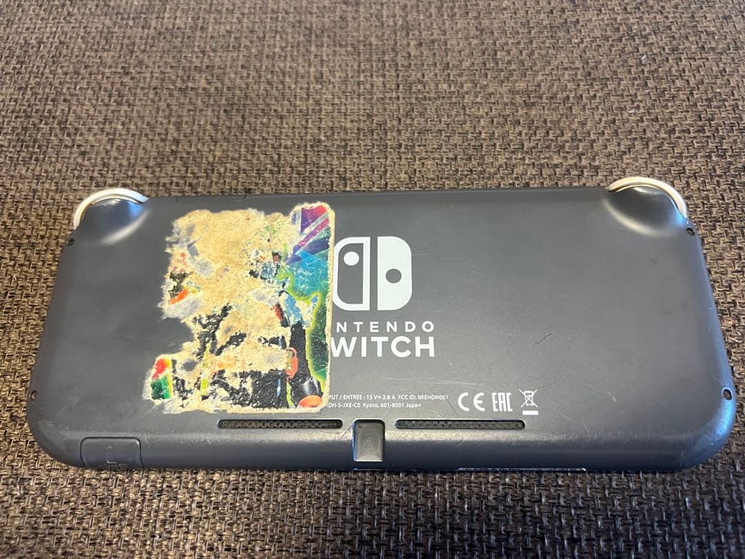 Nintendo Switch Lite グレー 本体 ジャンク 部品取り用