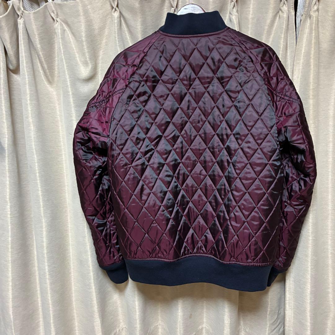 DUFFER ベロアブルゾン キルティングブルゾン リバーシブル