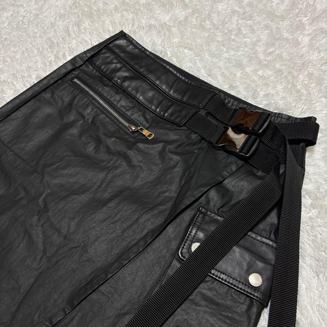 jayPRIDE BIS ラップ スカート 巻きスカート 光沢 ロング