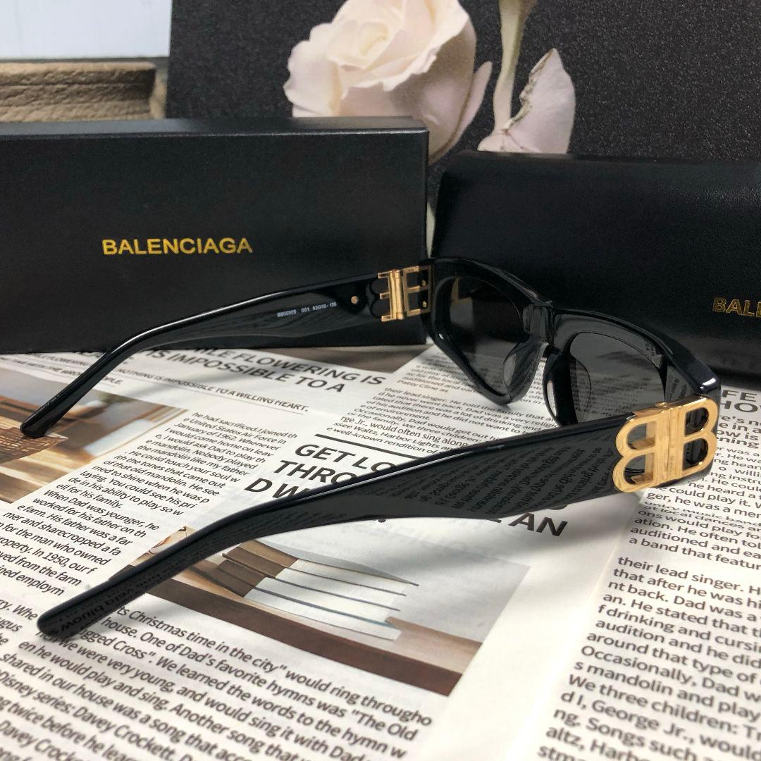 BALENCIAGA BBロゴ サングラス ブラック