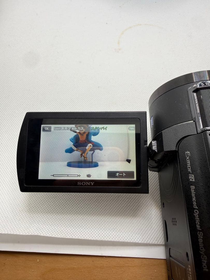 【動作良好】Sony ソニー 4Kビデオカメラ FDR-AX45 ブラック