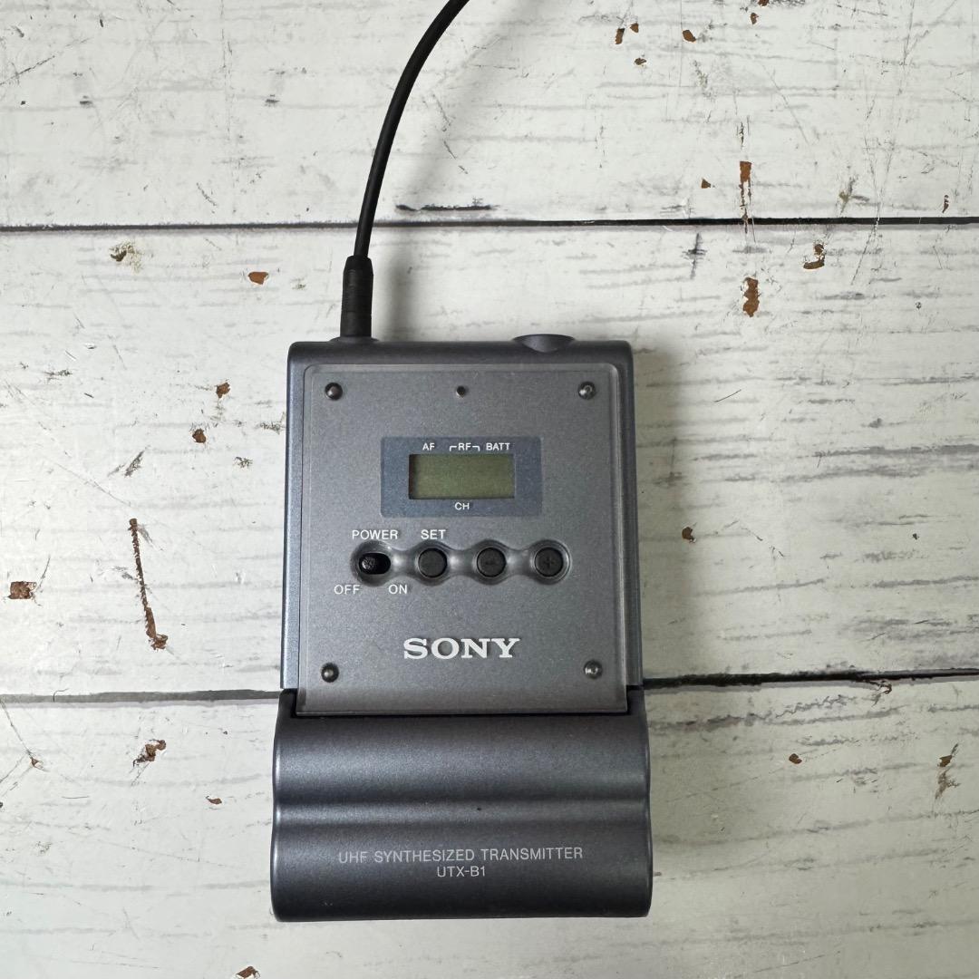 SONY ワイヤレスマイクロホン UTX-B1 URX-P1