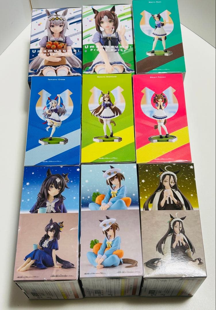 【匿名配送】ウマ娘プライズフィギュアセット