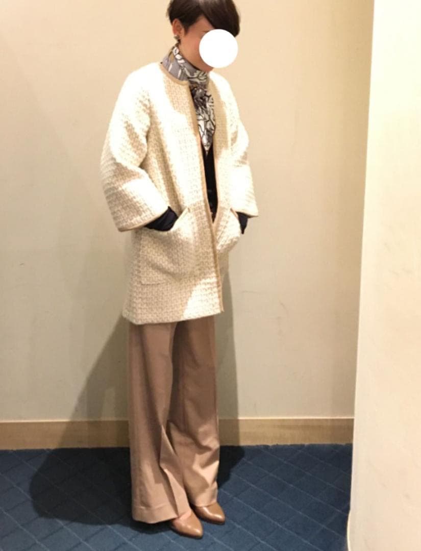 ■専用■美品 7,6万円 ジョンストンズ デミルクスビームス ノーカラーコート