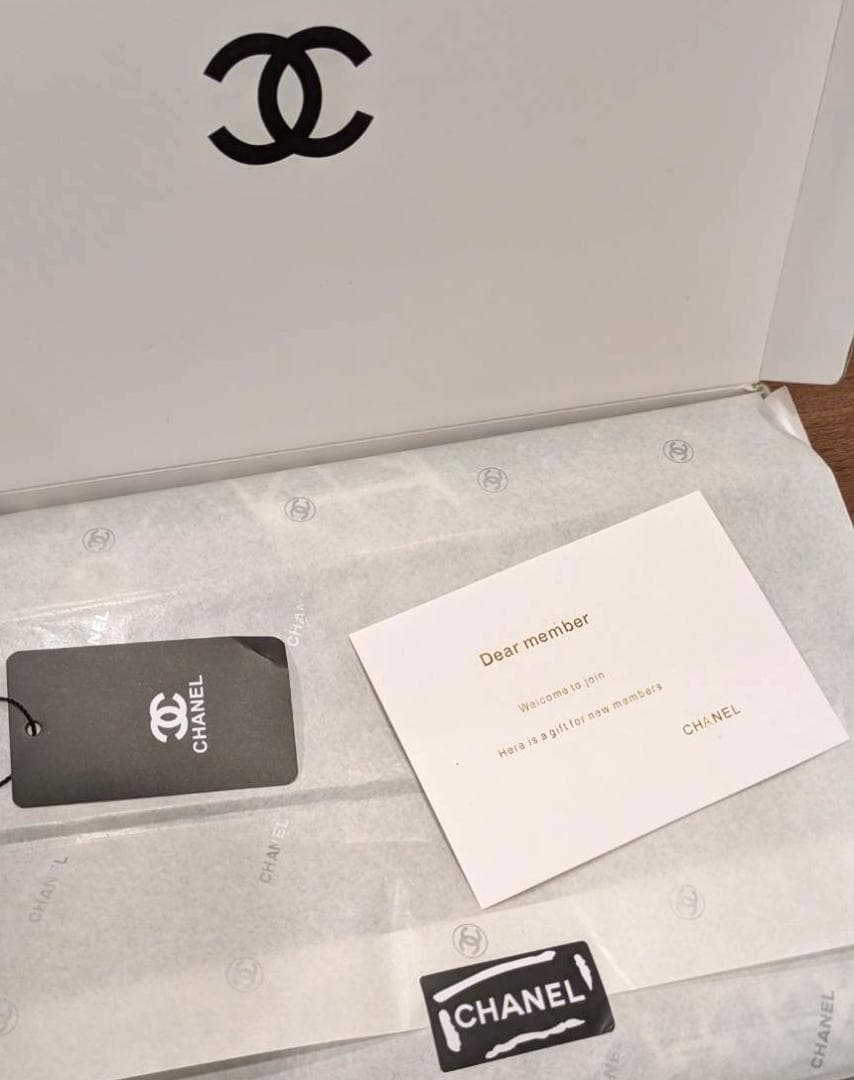 未使用　CHANEL シャネル ノベルティ ストール エッフェル塔 マフラー