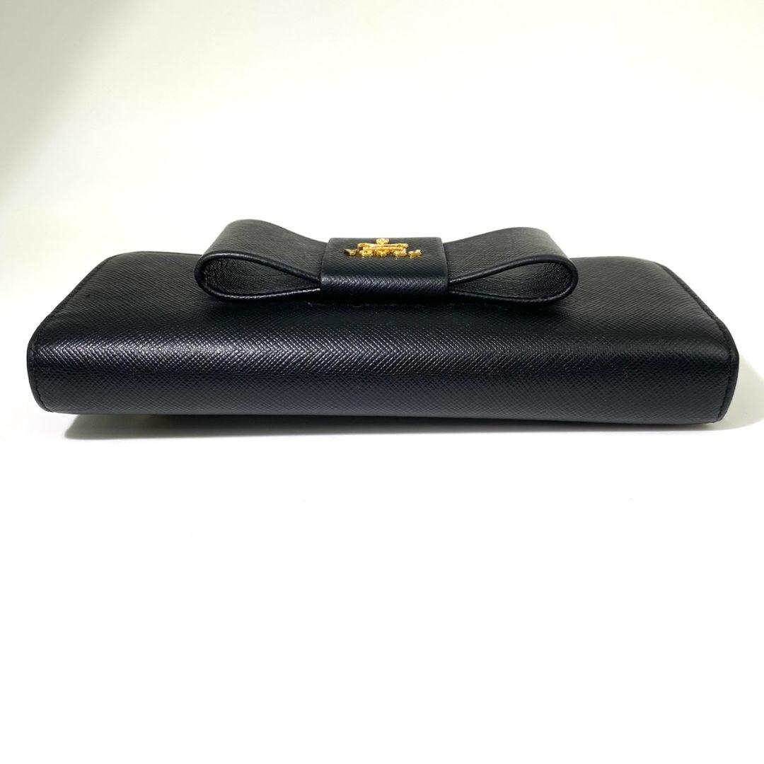 極美品✨️PRADA 長財布 フィオッコ リボン