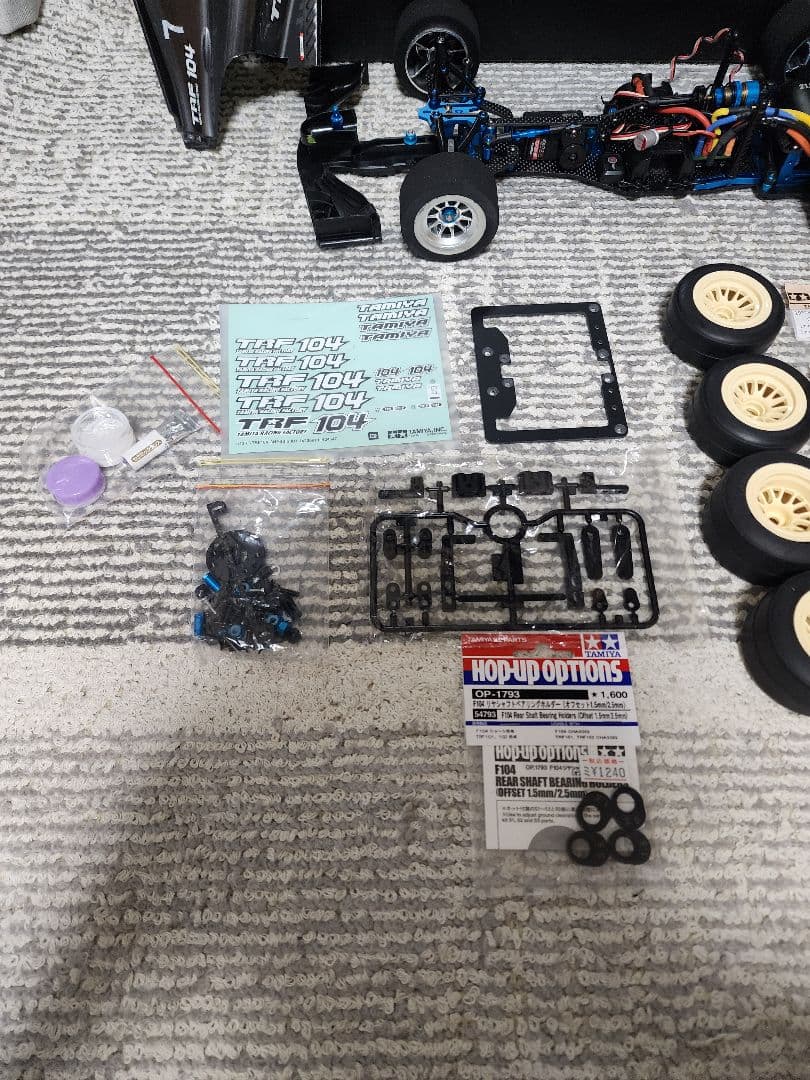 タミヤTRF104 　期間限定お値下げ　メカ等オマケ付き