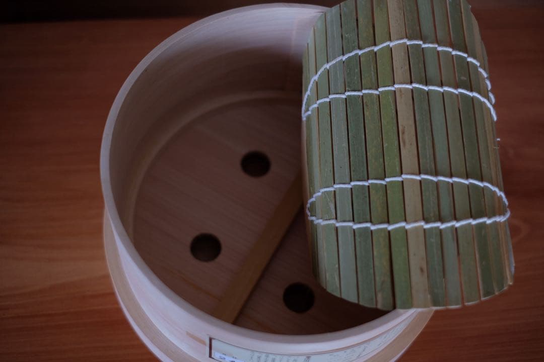 木製　和せいろ　山一　直径24cm