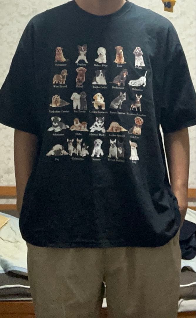(古着) 00s プリントT dog cityboy ストリート