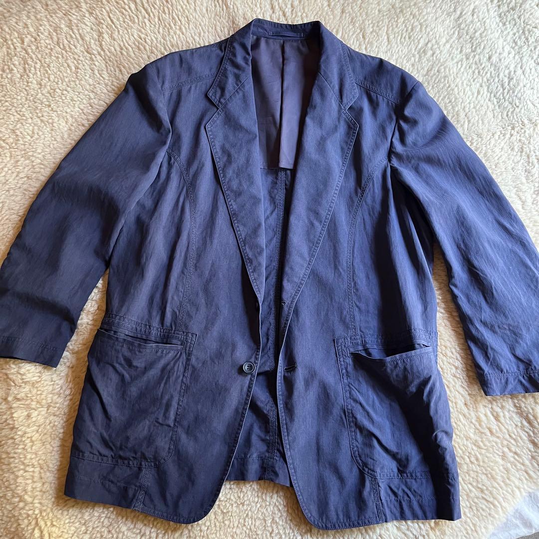 【最高級】 LANVIN シルク テーラードジャケット 90s Vintage