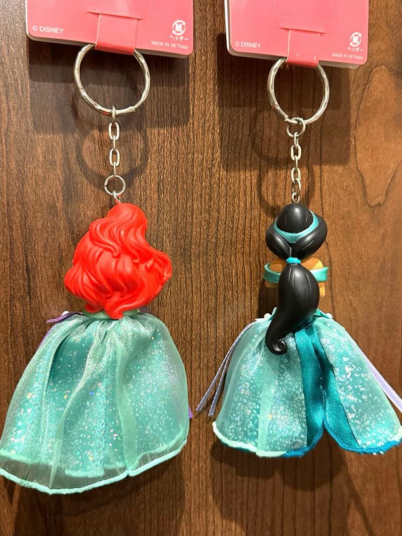 美品【タグ付】ディズニープリンセス　キーチェーン　キーホルダー　13個　おまけ付