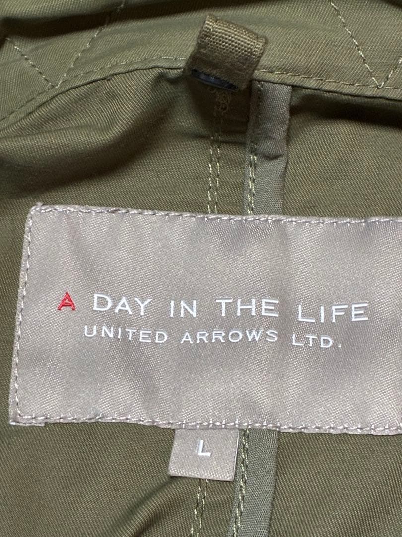【美品】UNITED ARROWS オリーブグリーン モッズコートLサイズ
