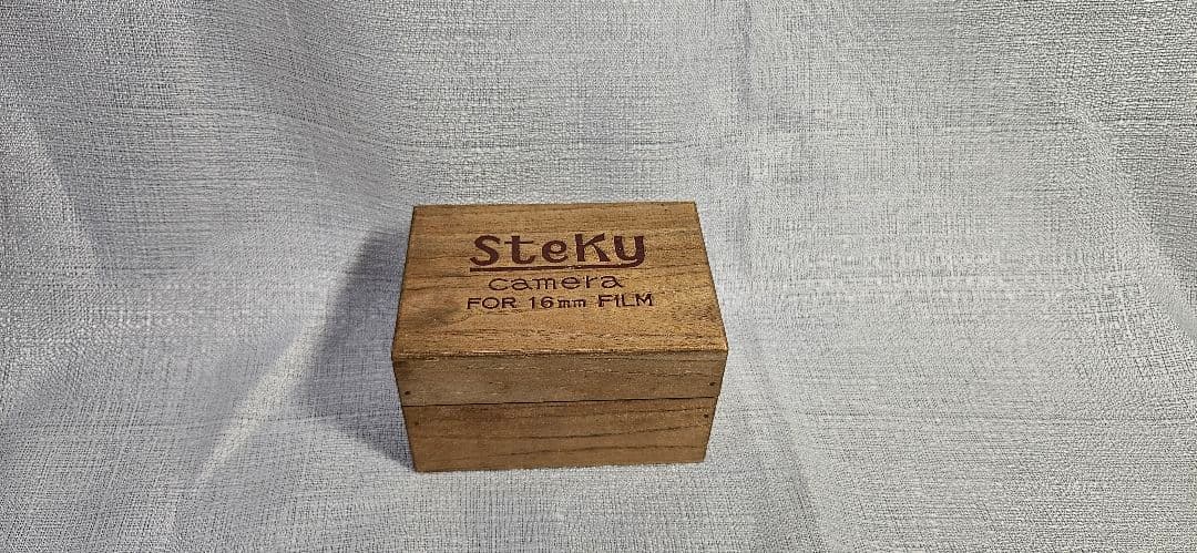 千早 SteKy 16mmフィルムカメラ 木製ケース付き