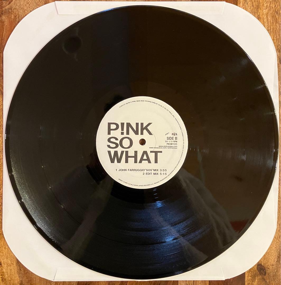 洋楽 P!nk(Pink) - So What PROMO 12inc Record