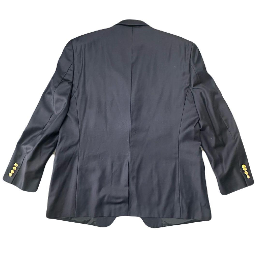 RALPH LAUREN ネイビー テーラードジャケット ゴールドボタン 46R