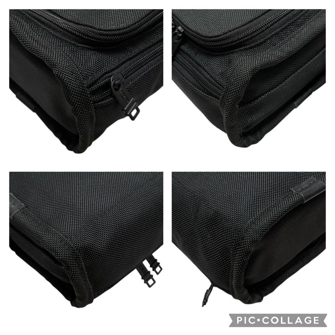 極美品　未使用級　トゥミ　トラベルポーチ　トラベルキット　ナイロン　ブラック