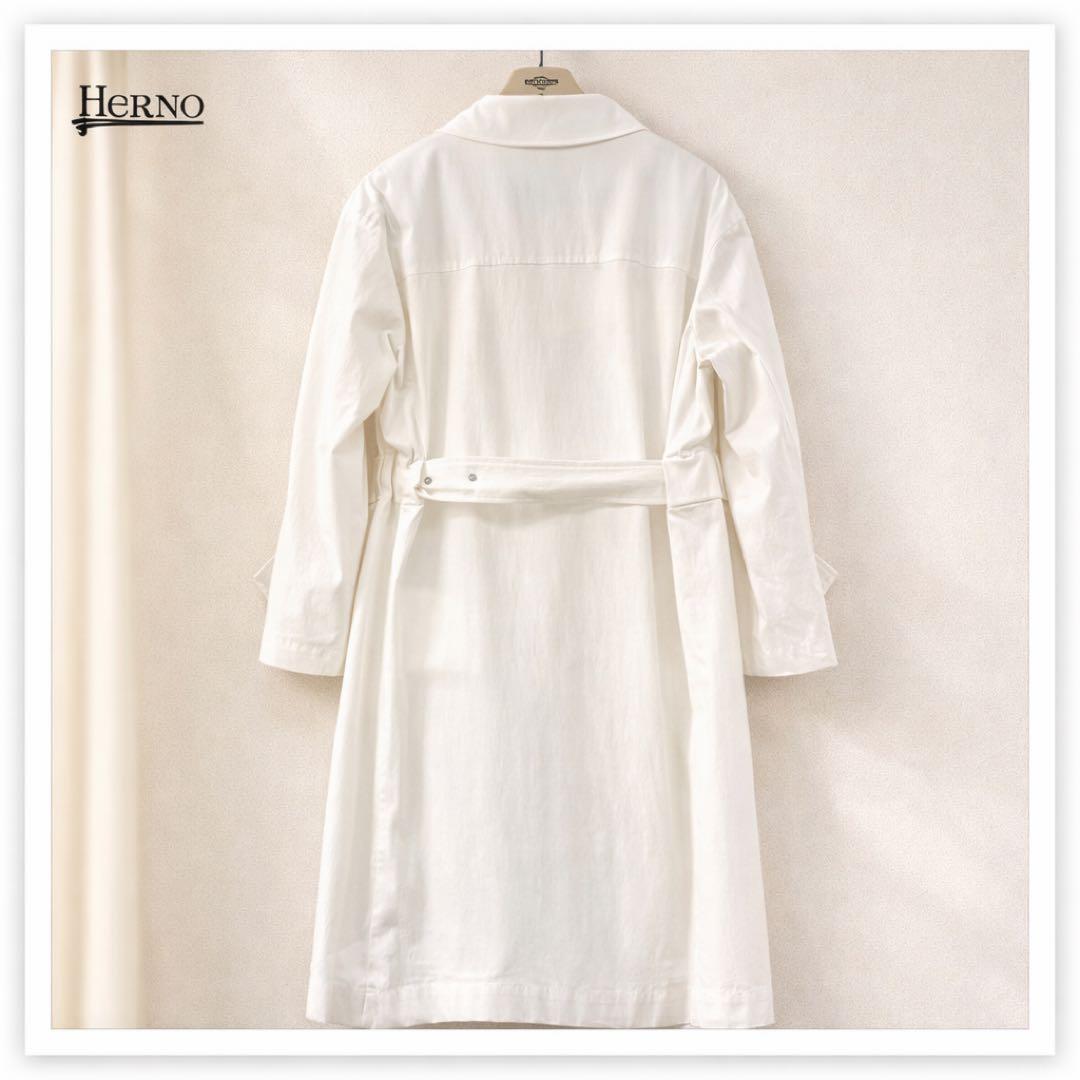 HERNO スプリングコート 新品タグ付40 ヘルノ トレンチコート イタリア製