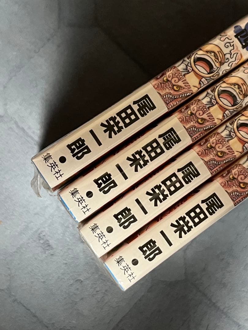 ONE PIECE 104巻　初版　シュリンク有　帯付　ワンピース　4冊セット