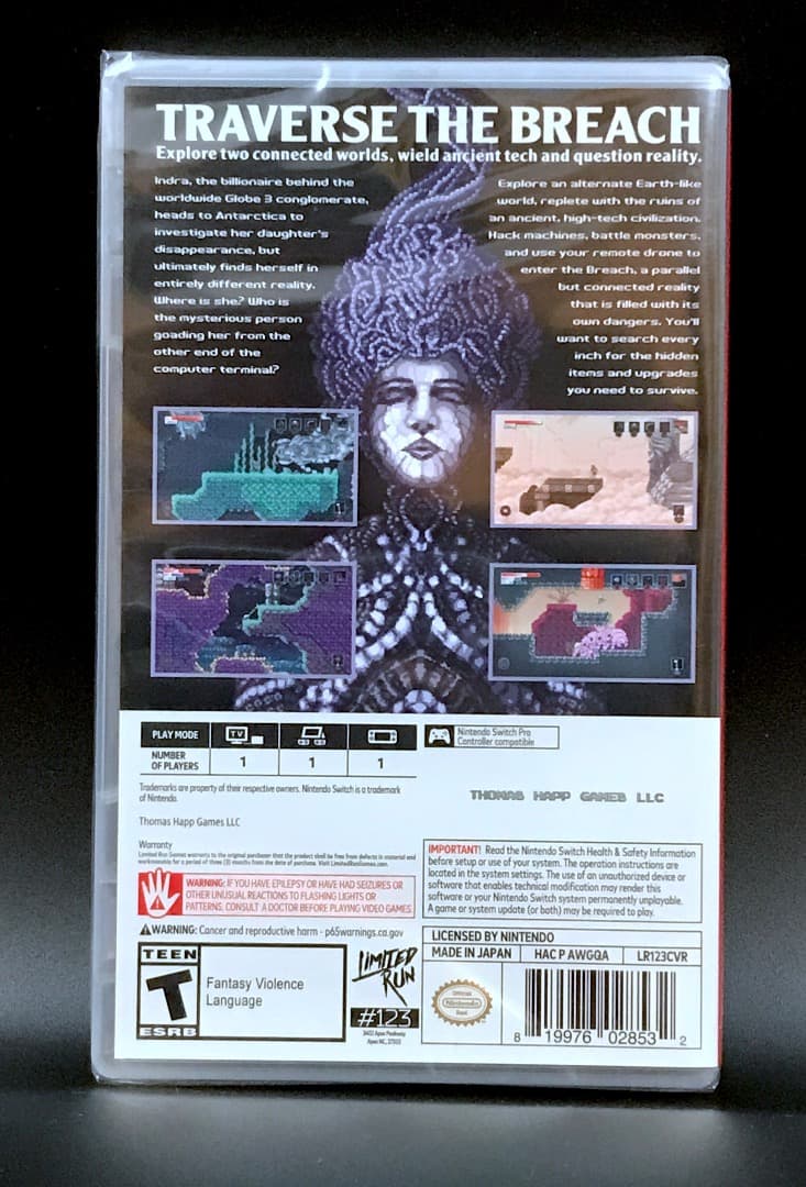 Axiom Verge 2 北米版 新品未開封 Switch