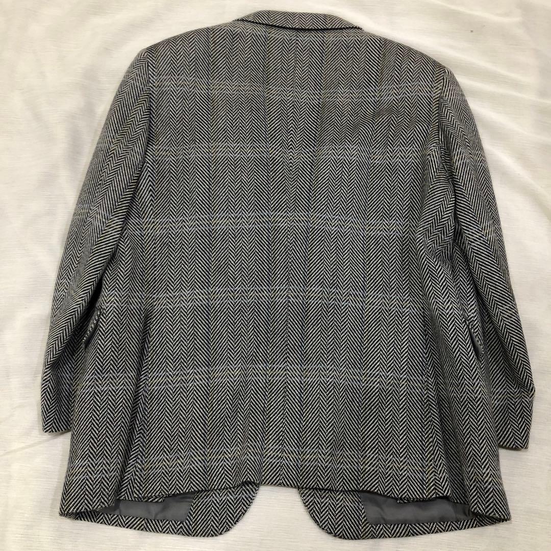 Burberrys バーバリー テーラードジャケット カシミヤ ウール ツイード