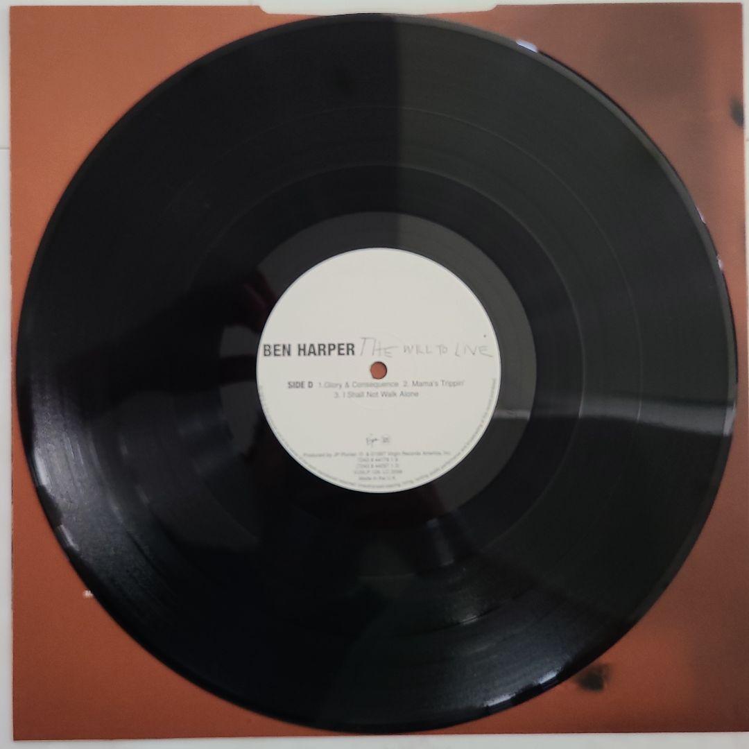 ★ＵＫ・ＥＵオリジナル盤★『ザ・ウィル・トゥ・ライヴ』ベン・ハーパー２枚組ＬＰ