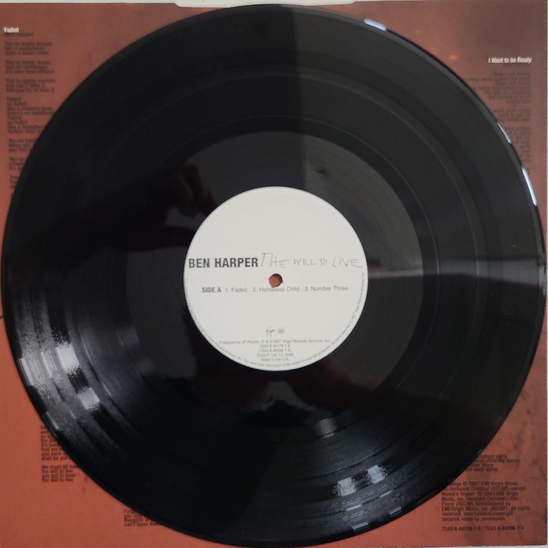 ★ＵＫ・ＥＵオリジナル盤★『ザ・ウィル・トゥ・ライヴ』ベン・ハーパー２枚組ＬＰ