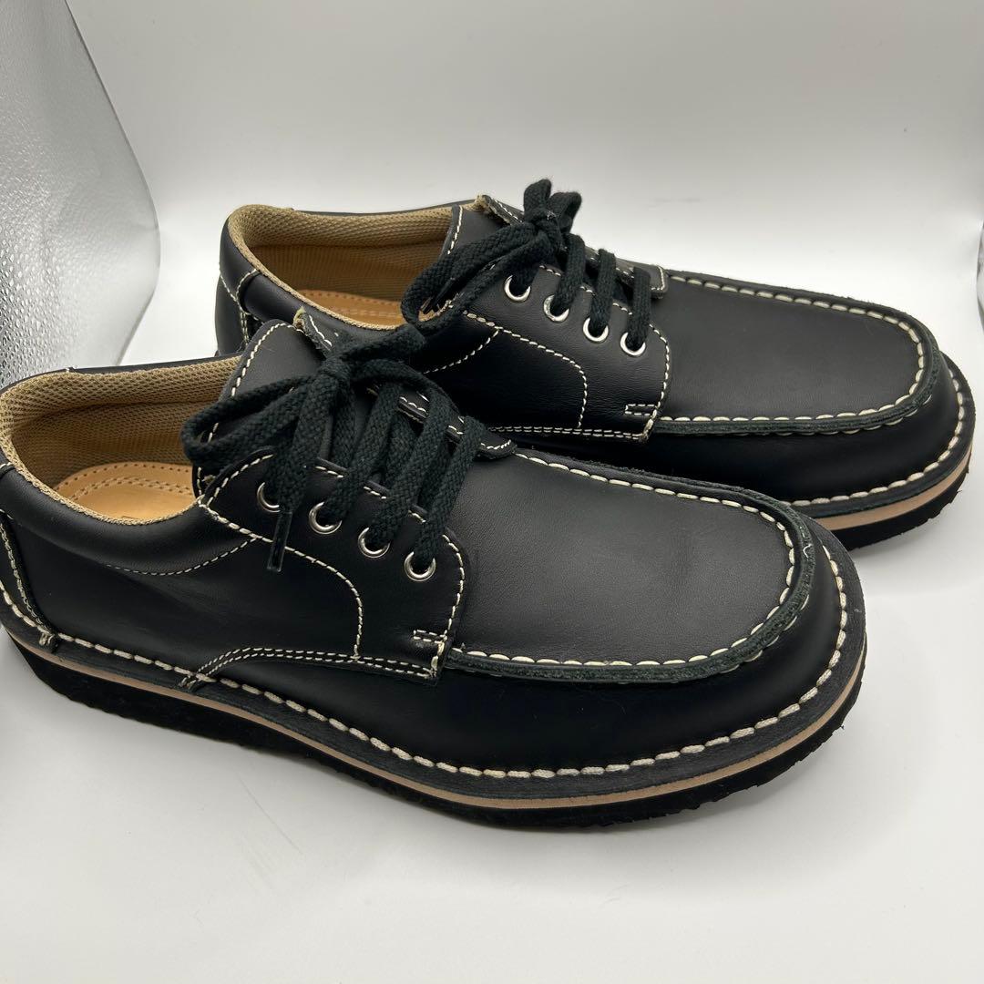 【未使用】REGAL B・RUE リーガル レザーシューズ 25.5cmブラック