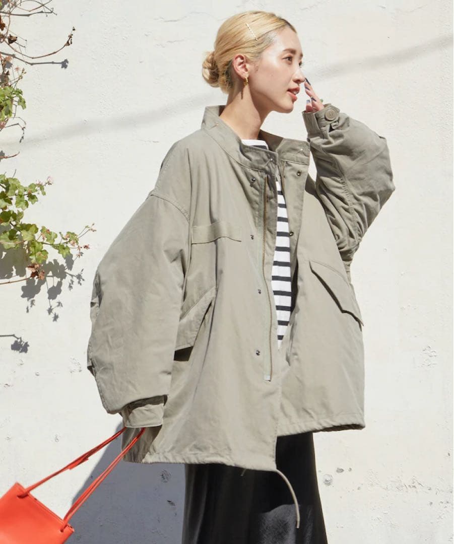 FREAK'S STORE 3wayモッズコート ベージュ