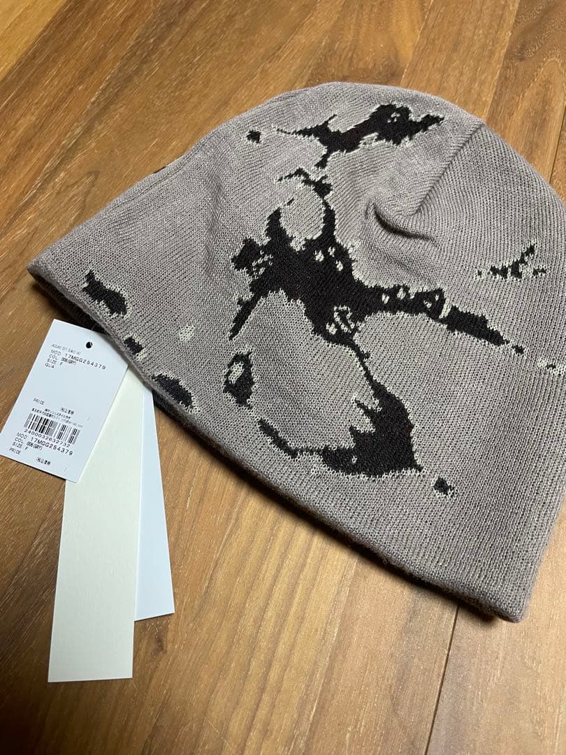 新品　未使用　BAL/JACQUARD SOFT BEANIE HAT