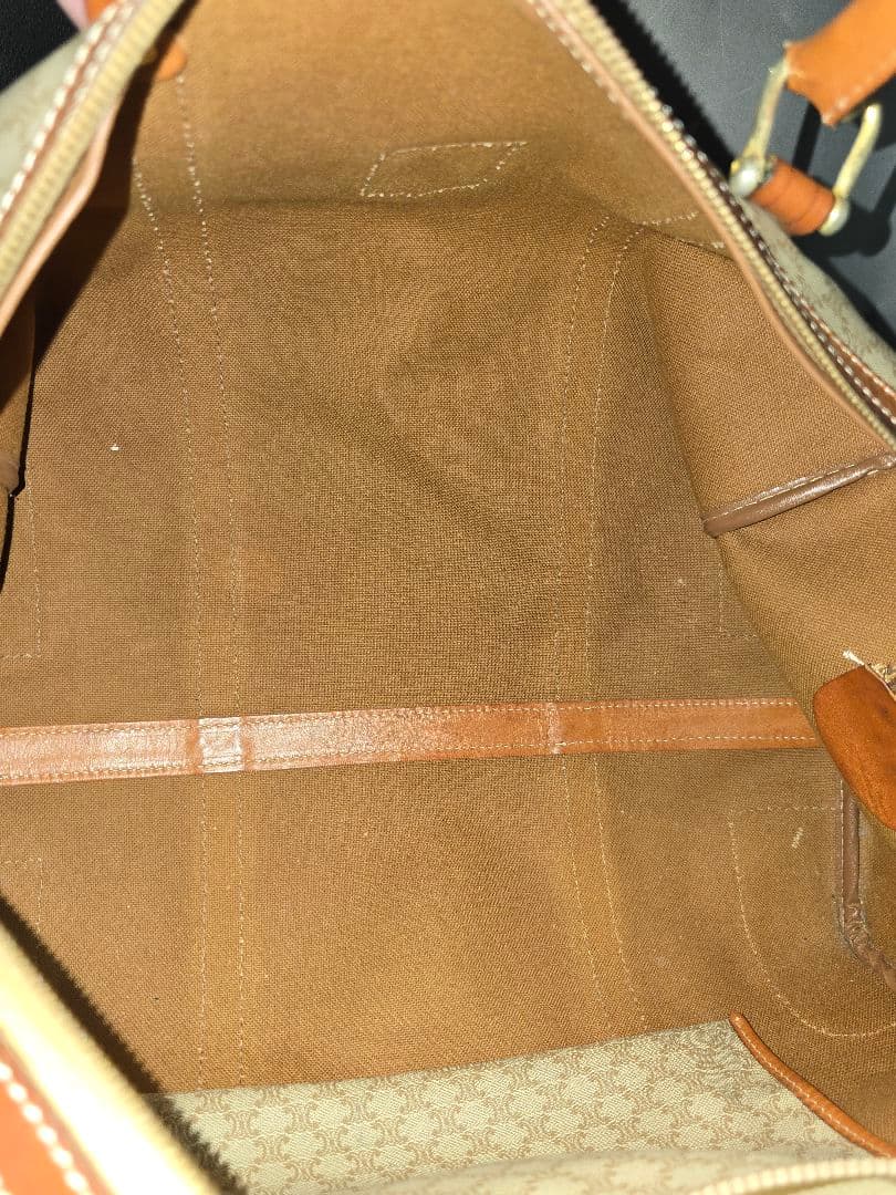 MT498 セリーヌ CELINE マカダム トリオンフ ボストンバッグ