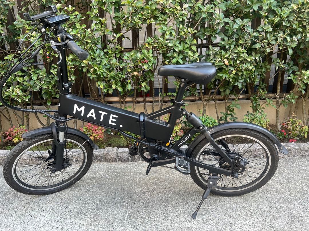 MATE.BIKE MATE CITY 電動アシスト自転車 ブラック 折りたたみ