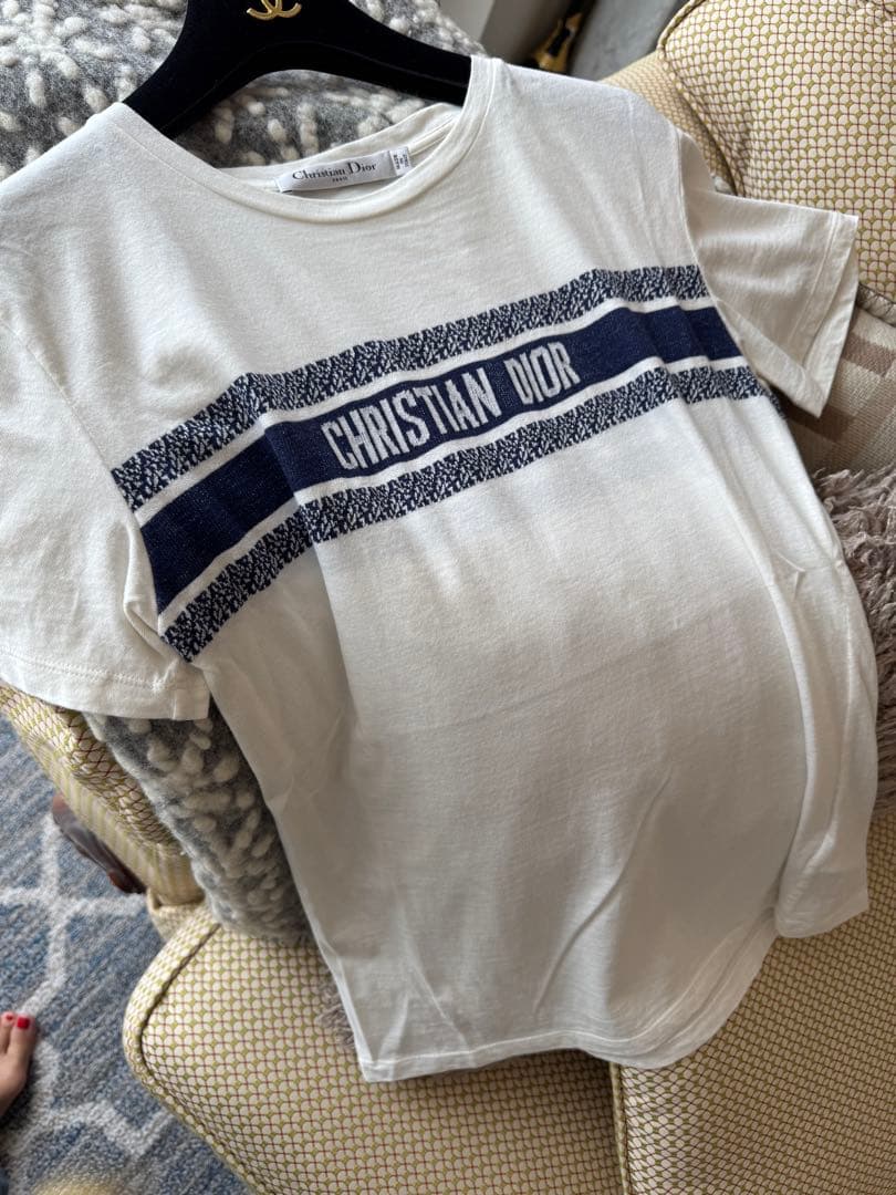 クリスチャンディオール　白洋舎クリーニング済　 国内百貨店購入　Tシャツ　xs