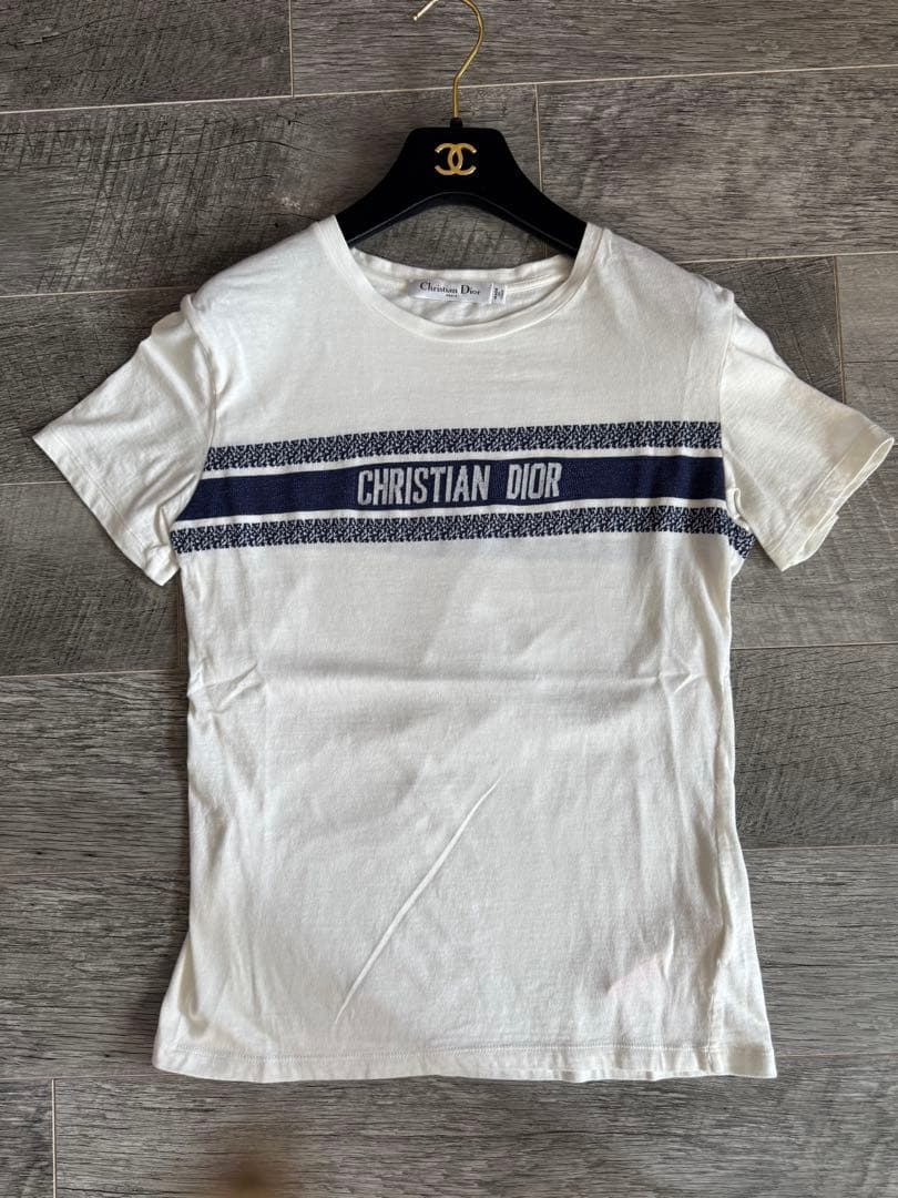 クリスチャンディオール　白洋舎クリーニング済　 国内百貨店購入　Tシャツ　xs