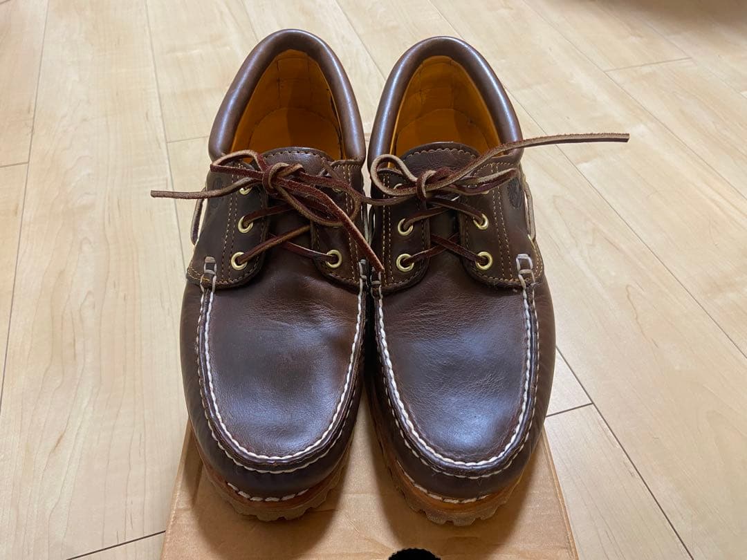 Timberland ティンバーランド　スリーアイ　3eye ブラウン　美品