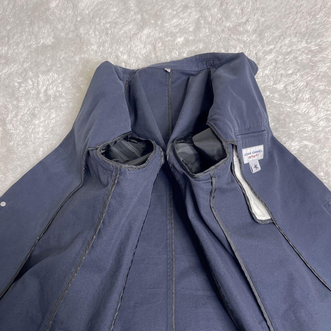 Carhartt × Adam Kimmel 金ボタン テーラードジャケット 紺
