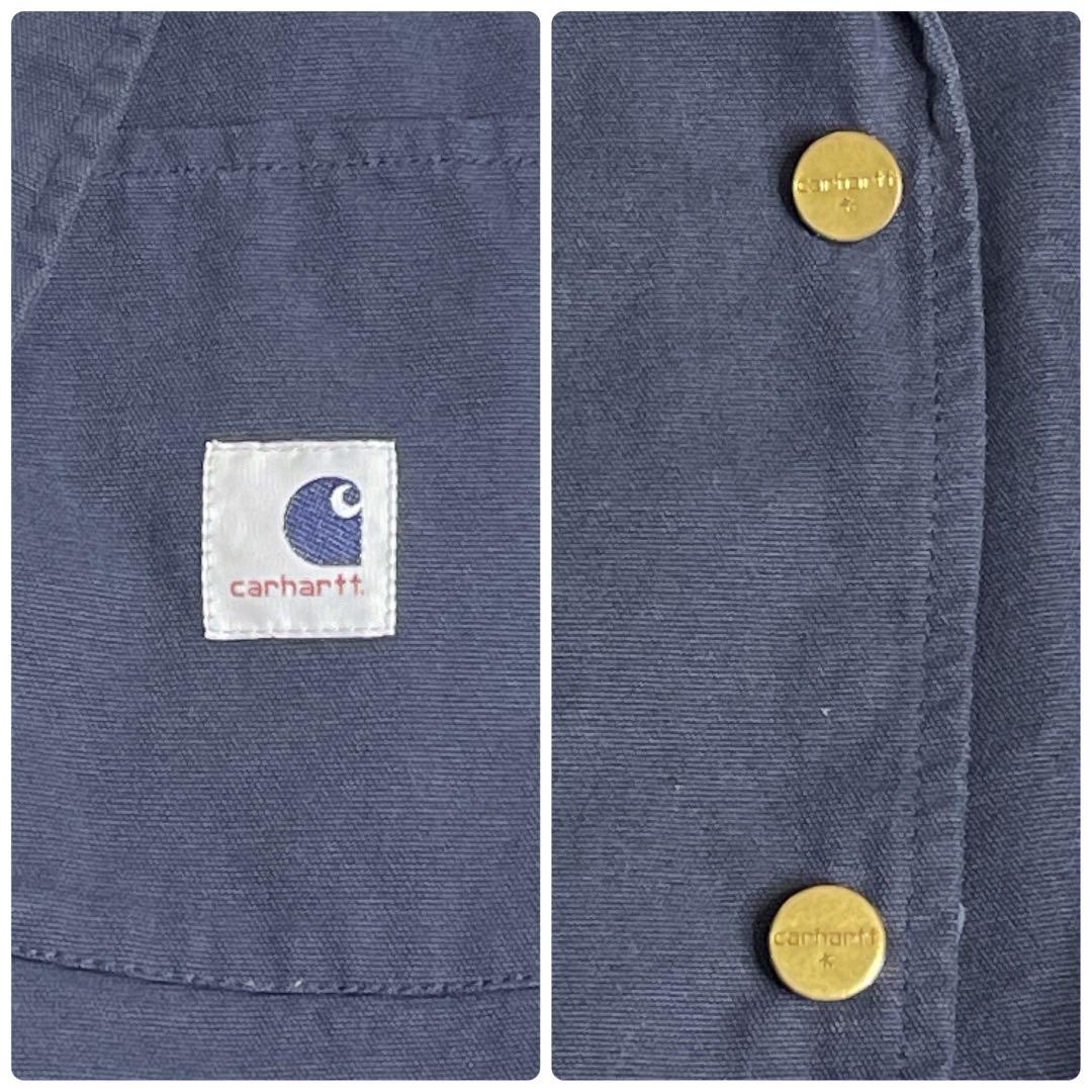 Carhartt × Adam Kimmel 金ボタン テーラードジャケット 紺