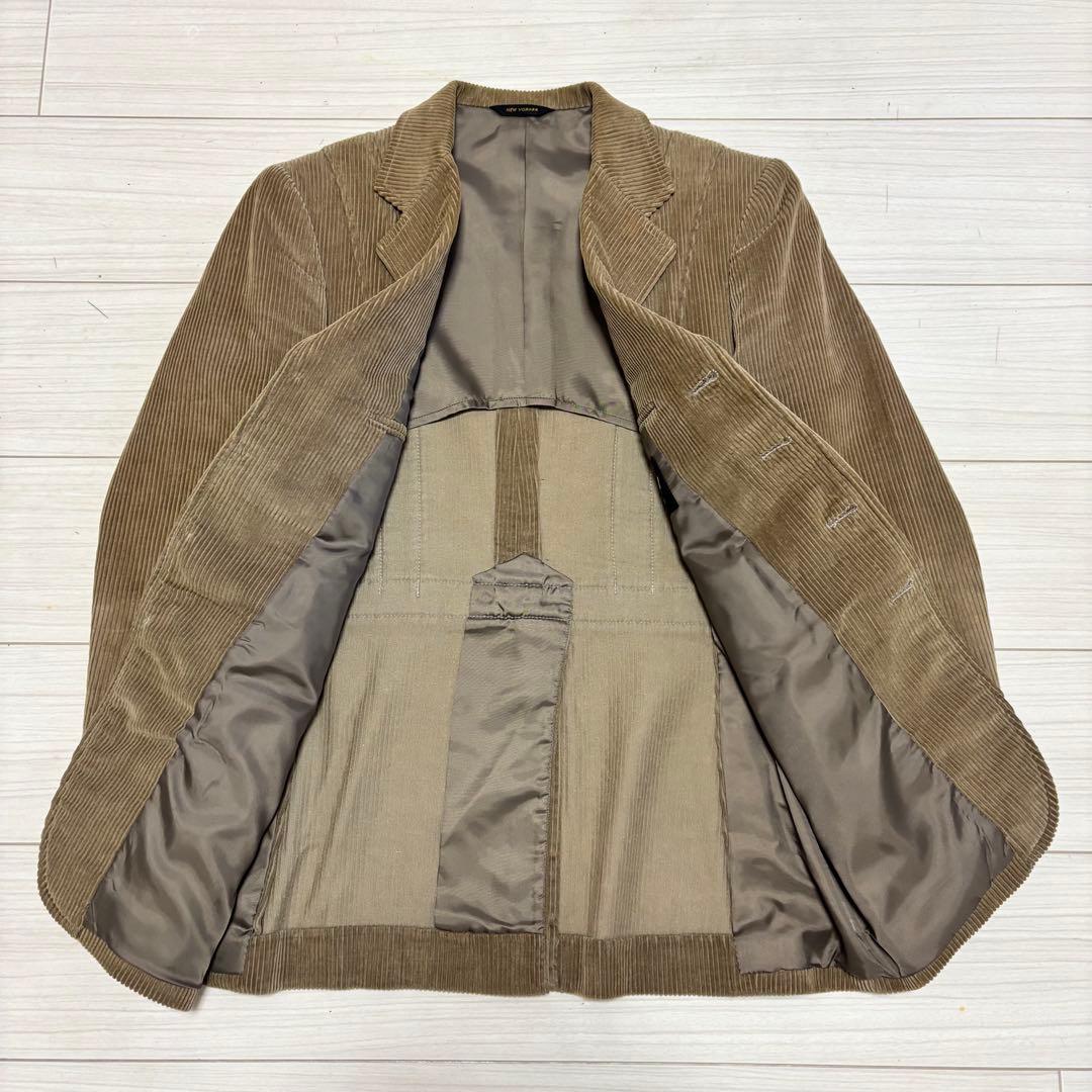 90s ニューヨーカー ノーフォーク ジャケット コーデュロイ 4てボタン A4