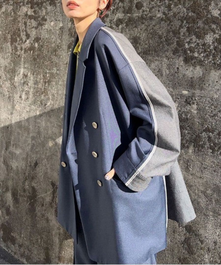 j*z様 BACK DENIM DETAIL BLAZER テーラードジャケット